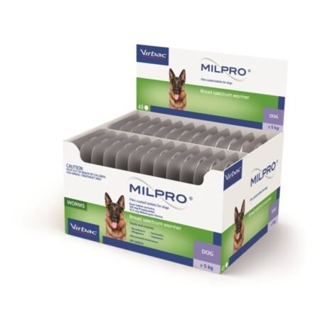 Milpro 12,5mg/125 mg plėvele dengtos tabletės šunims