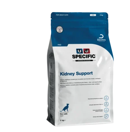 SPECIFIC FKD pašaras katėms su inkstų ar kepenų sutrikimais