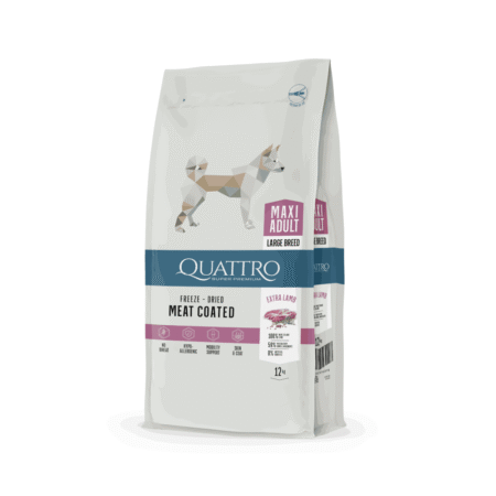 QUATTRO 12 kg Maxi Lamb su ėriena