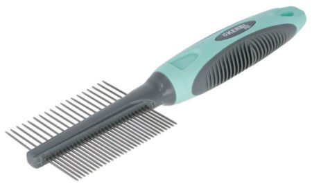 Šukos smulkiais dantukais dvipusės