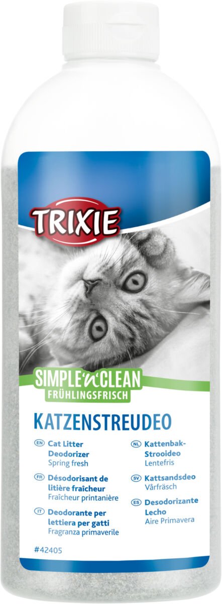 Trixie kačių tualeto gaiviklis Simple'n'Clean Kačių WC  spring fresh, 750g