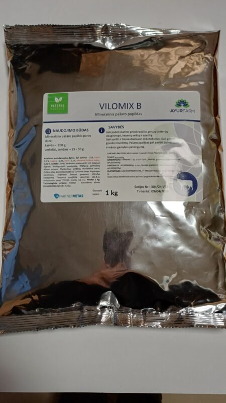 VILOMIX B mineralinis pašaro papildas, 1 kg