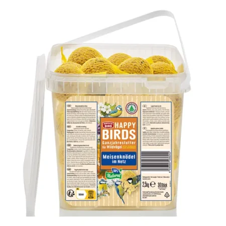 Perfecto Bird Happy Birds riebalų rutuliukai kibire,30 vnt, 2,5 kg