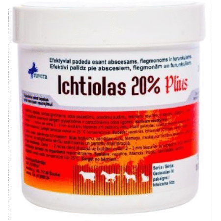 ICHTIOLAS 20 % PLUS, 100g, 200g, 900g.