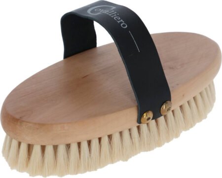 Arklių šepetys mediniu pagrindu, 16,5 x 8,5 cm