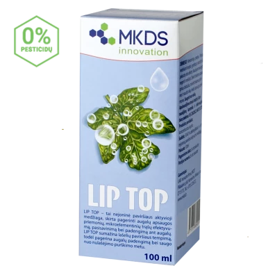 Lip top, 100 ml, augalų apsaugos produktų lipnumui padidinti